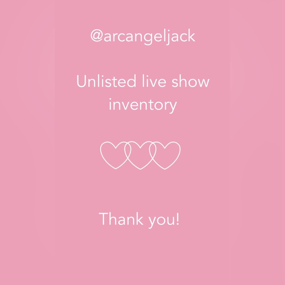 Unlisted live show inventory